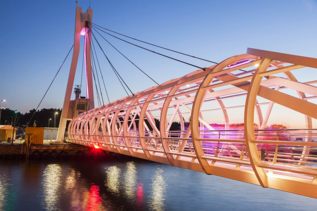 Pedestrian Bridge in Ustka ustka-4